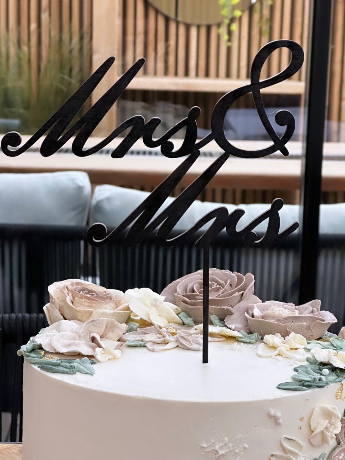 Cake decoration Mrs&Mr/Mrs&Mrs/Mr&Mr