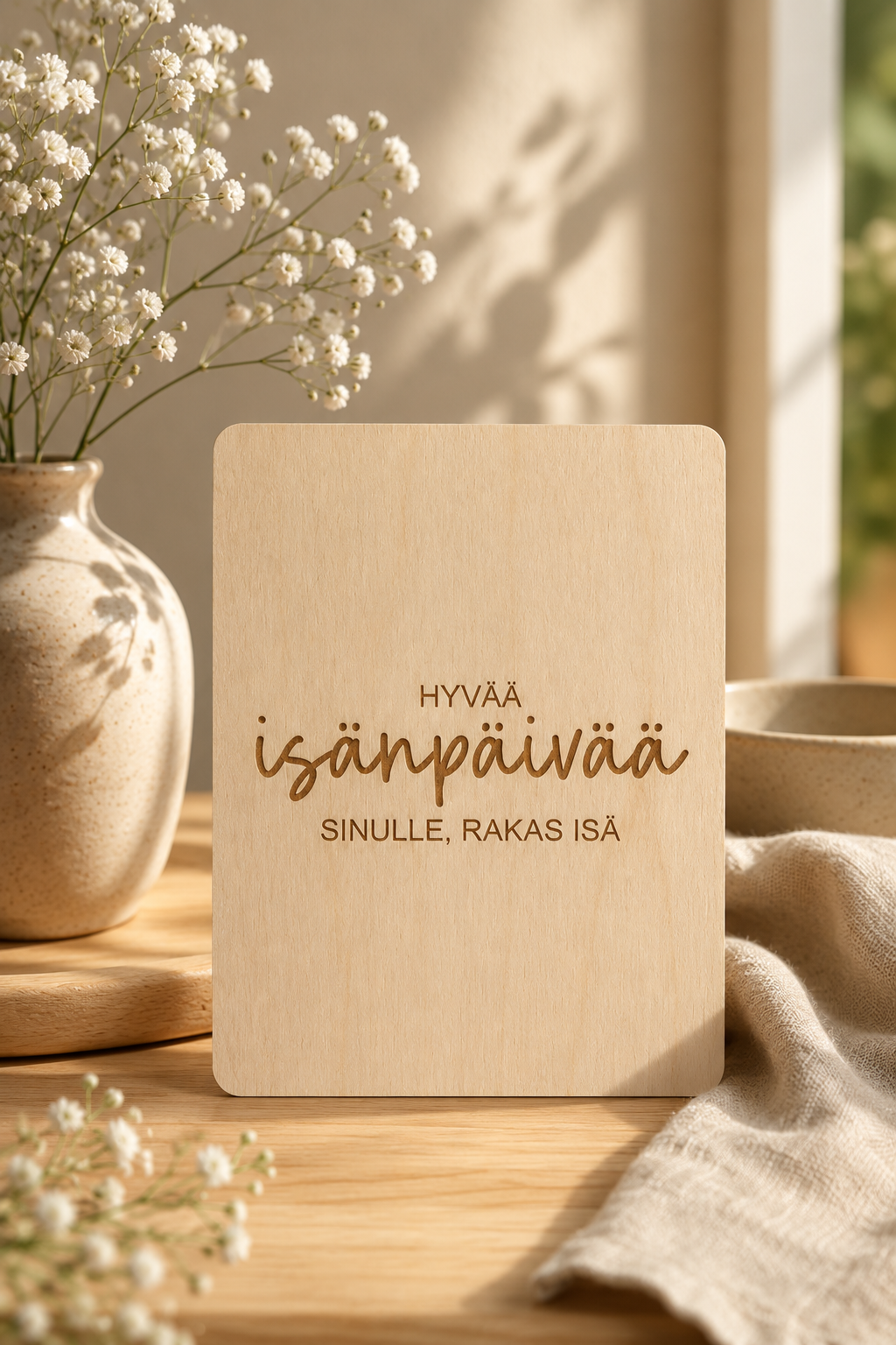 Hyvää isänpäivää kortti